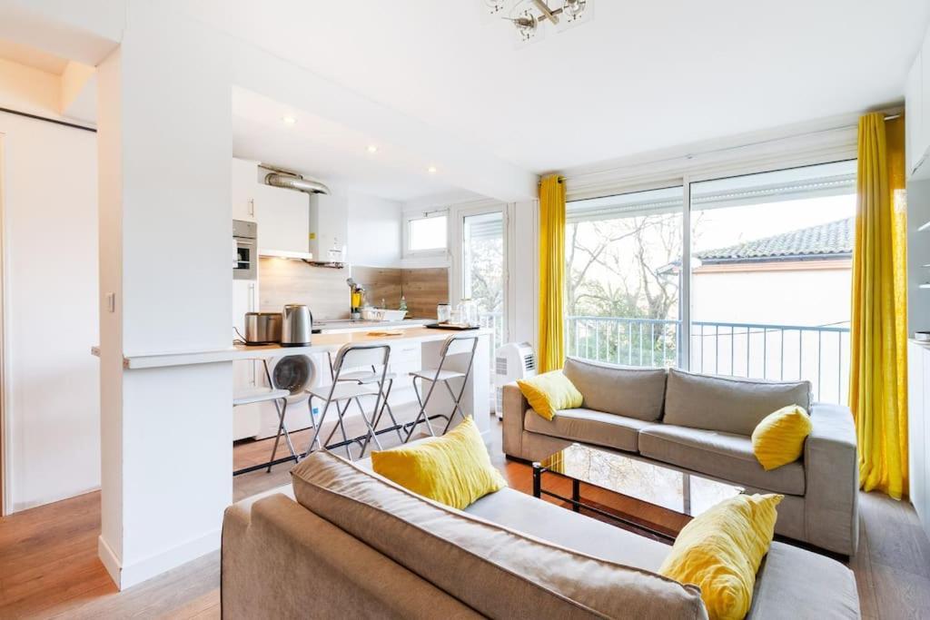 Double Appartement, Saint Michel, Parking, Wifi Тулуза Экстерьер фото