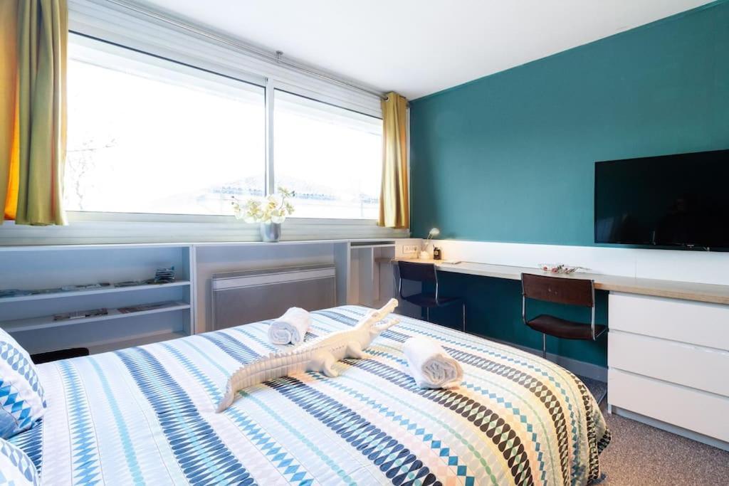 Double Appartement, Saint Michel, Parking, Wifi Тулуза Экстерьер фото
