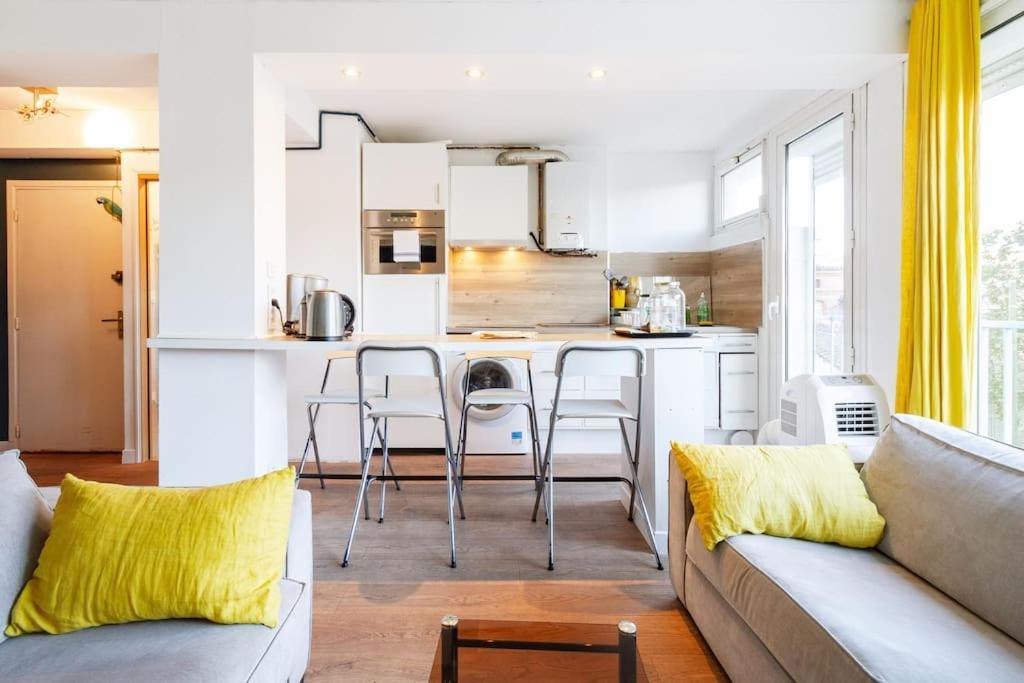 Double Appartement, Saint Michel, Parking, Wifi Тулуза Экстерьер фото